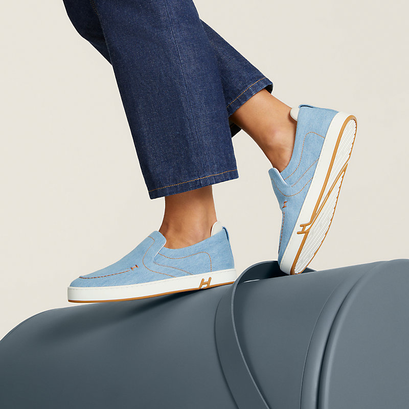 【カジュアルで可愛い♪】HERMES スリッポンスニーカー Kiddy Kiddy slip-on sneaker | Hermès USA
